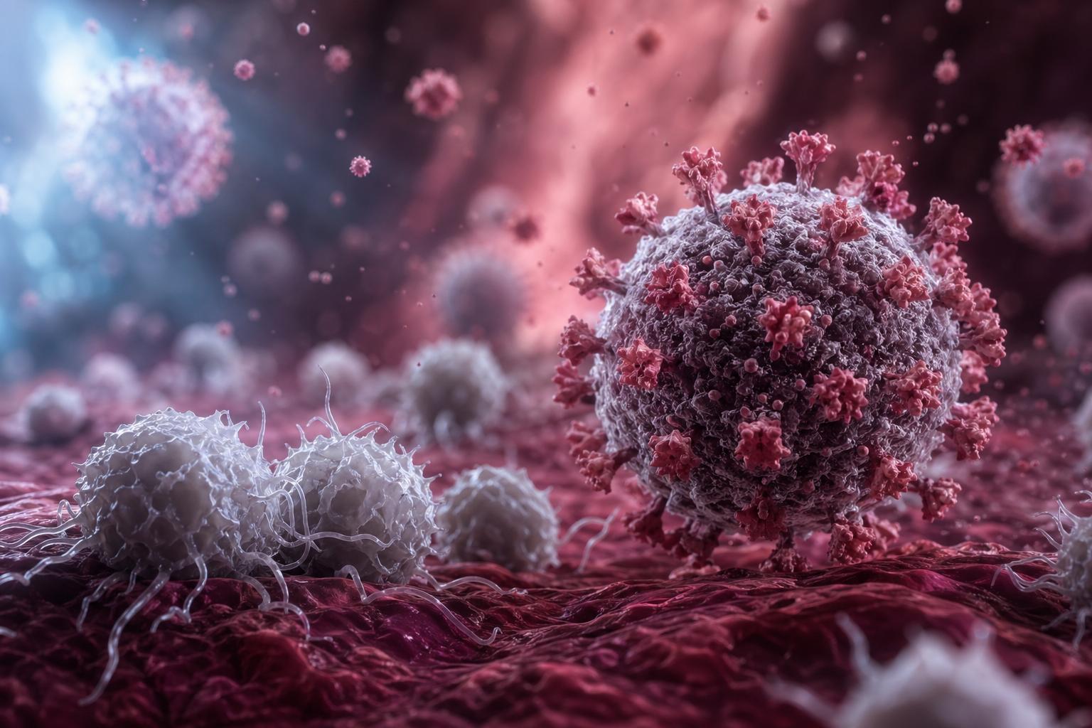 Подробнее о статье Когда защита даёт трещину: как вирусы меняют жизнь ослабленного иммунитета